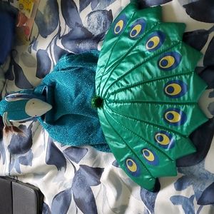 Dog peacock costume